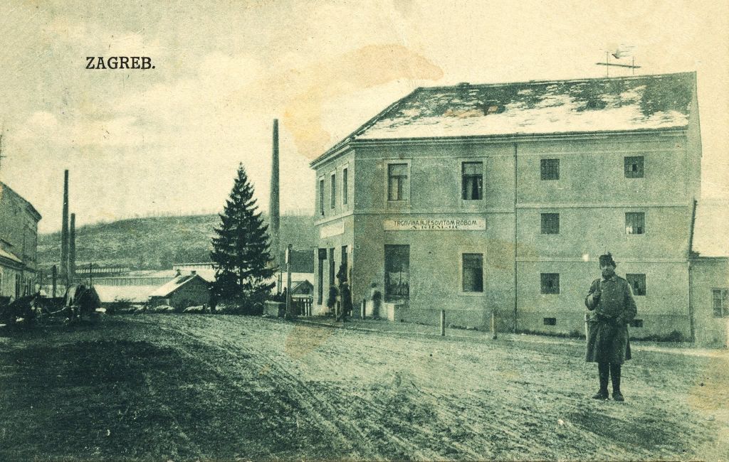 Mitnica Črnomerec oko 1920. godine